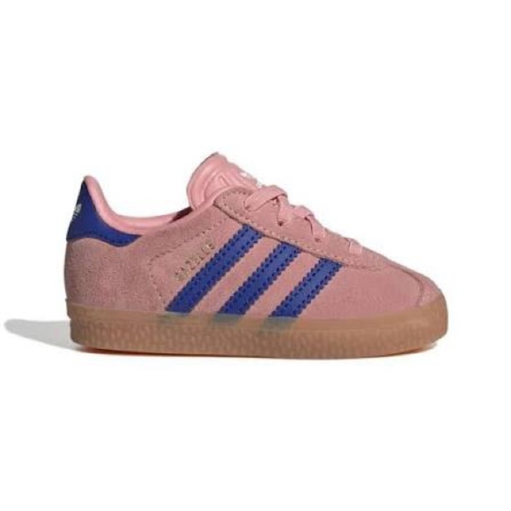 Toddler Adidas Gazelle Pink Spark Lucid Blue  7K Ortholite